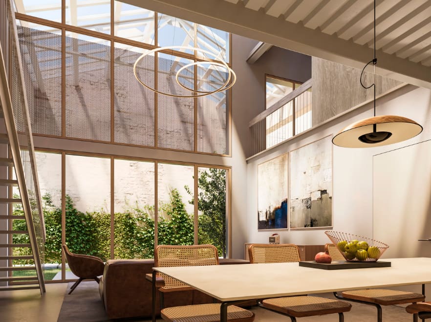 propiedad de lujo patrimonial can ricart lofts